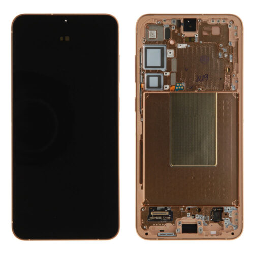 Écran (compatible soft) - orange, pour Samsung Galaxy S24 Plus; SM-S926