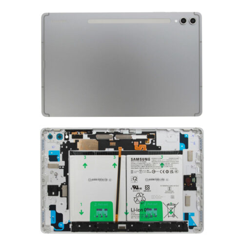 Cache arrière incl. batterie (d'origine) - gris, Samsung Galaxy Tab S10 Plus; SM-X826