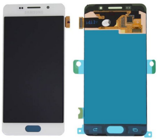 Display incl. adhesive (Original) - White, Samsung Galaxy A3 (2016); SM-A310