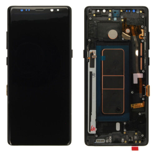 Écran hors ruban adhésif (reconditionné) - noir, pour Samsung Galaxy Note 8; SM-N950