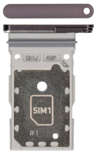 Tiroir SIM (d'origine) - graphite, Samsung Galaxy S21 FE; SM-G990