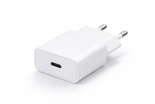 (BULK) Wall Charger - 30W - USB-C - Single Port - Flat - White
