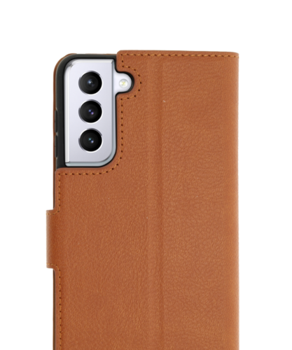 Wallet coque - Brown, Samsung Galaxy S21 Plus