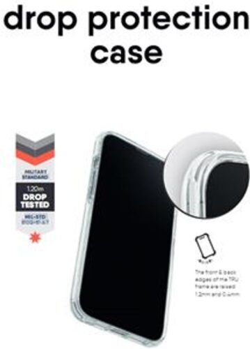 Drop Protection coque - Clear, Apple iPhone 15