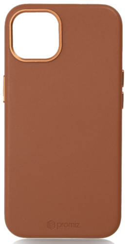 Cache arrière (CoverZ - Magsafe compatible) - Brown, Apple iPhone 12 / 12 Pro