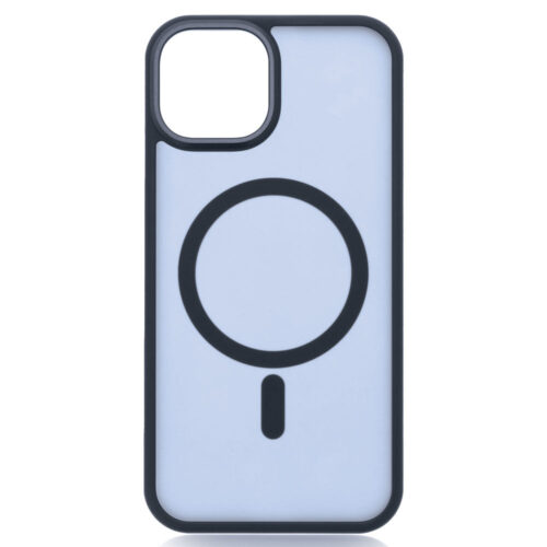 Soft Grip coque - Dark bleu, pour iPhone 15
