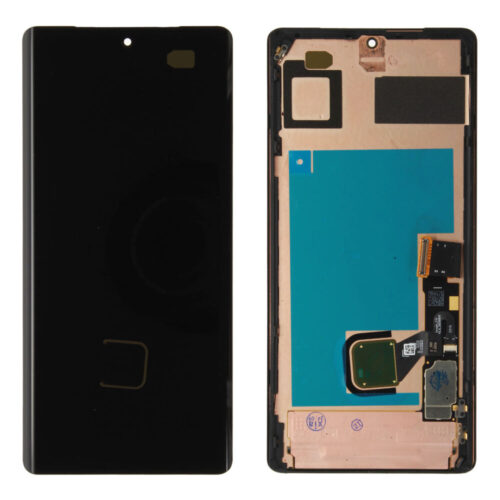 Display incl. frame (Refurb) - Obsidian, For Google Pixel 7 Pro